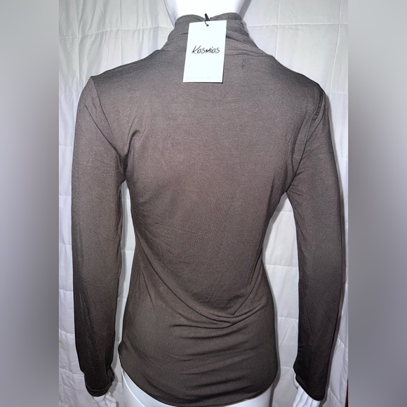 Kosmios Olive Turtleneck BRAND NEW - Picture 4 of 5